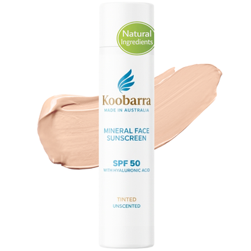 Koobarra Mineral SPF50 Face Sunscreen - Tinted